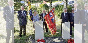 100-year-old mystery laid to rest at Borth grave