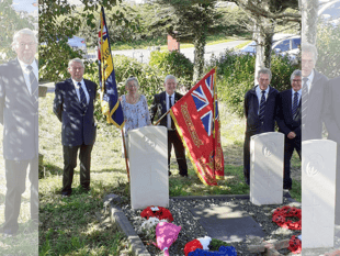 100-year-old mystery laid to rest at Borth grave