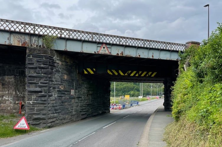 Machynlleth railway bridge