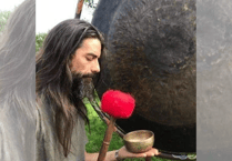 Sound engineer brings the healing powers of 'gongs' to Aberystwyth