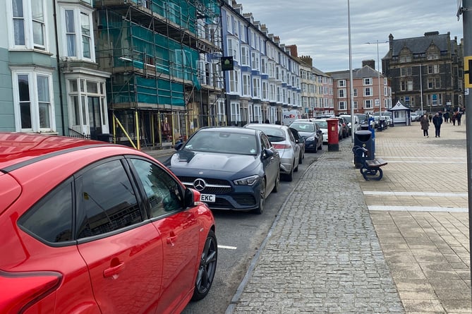 Promenade Aberystwyth parking