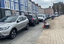 Charging to park on prom a 'tax on the people of Aberystwyth'