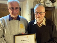 Rotarian recognised for 47 years of dedication