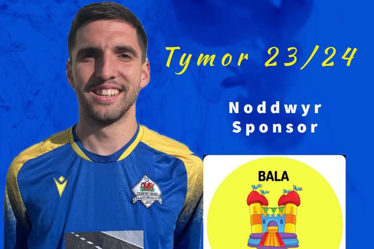 Meilir Williams scored Llanuwchllyn's second goal