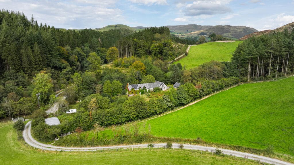 Pontrhydygroes cottage for sale sits in National Trust estate beside