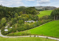 Period cottage for sale in National Trust estate beside Cambrian hills