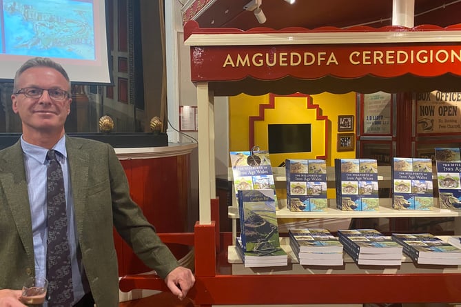 Dr Toby Driver gave a talk on his new book at Ceredigion Museum in Aberystwyth