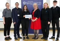 Ysgol Penweddig tastes success in Aberystwyth University business competition