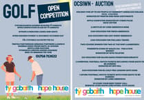 Abersoch Golf Club auction to support Hope House Tŷ Gobaith