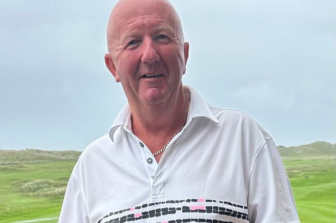 Overall winner Nigel Chesters, Hawkstone Park Golf Club