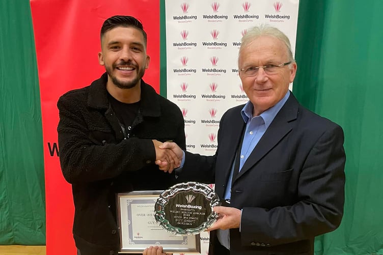 Colin Metson picked up the award on behalf of Guy Croft