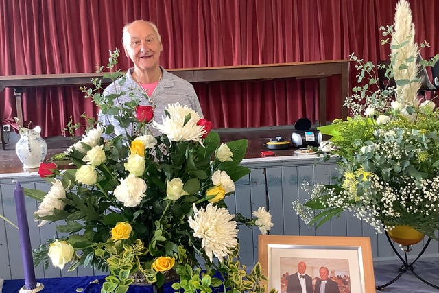 Flowers and music take centre stage for society's meeting