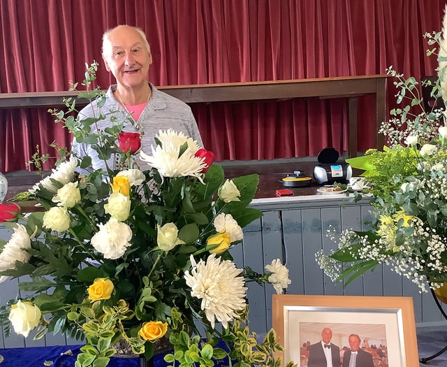 Flowers and music take centre stage for society's meeting