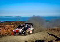 Elfyn Evans says ‘it’s not over yet’ as he chases leader Rovanperä 