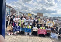 Students hold march in Aberystwyth for suicide prevention