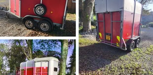 Trailer and tools stolen from property