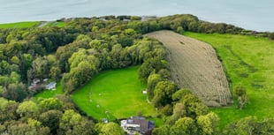 Seaside home for sale comes with woodlands and  campsite space