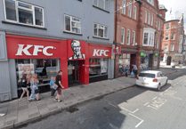 Aberystwyth's KFC handed low food hygiene rating