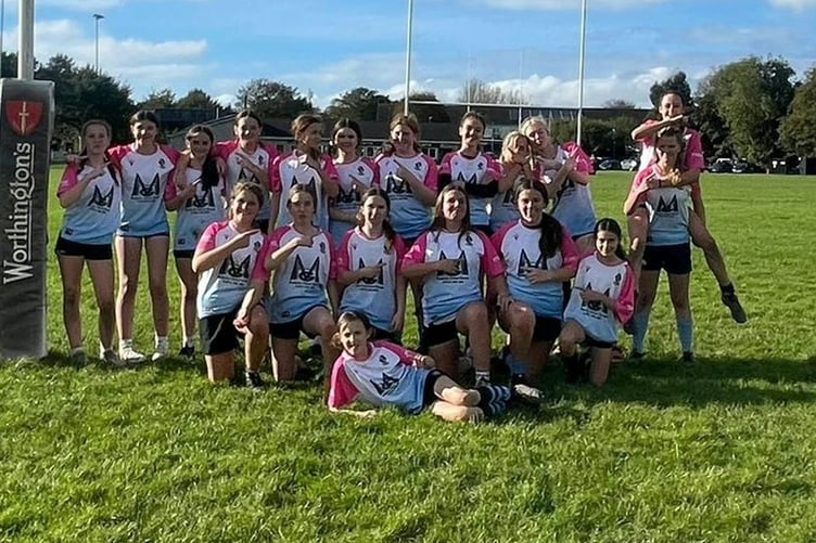 Bae Ceredigion Dolphins U14s won 20-17 against Stradey Sospans  221023