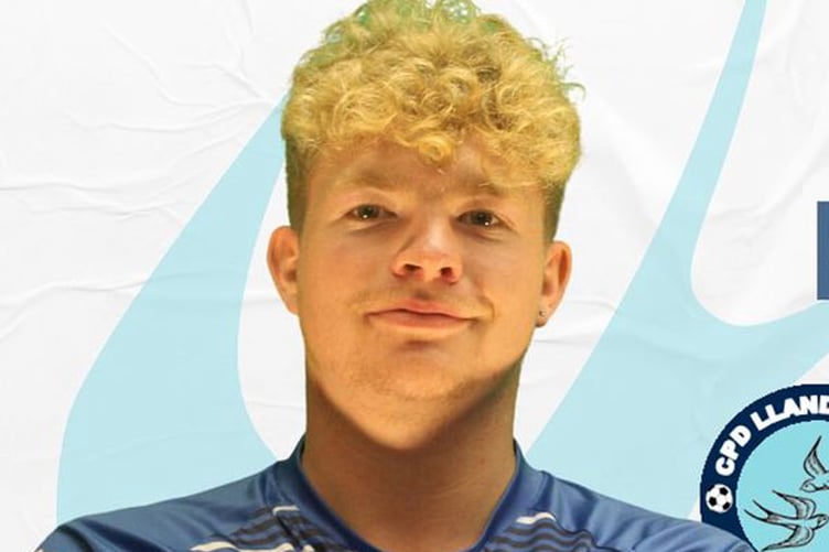 Osian Dewi Mason Evans netted a hat-trick for Llandysul
