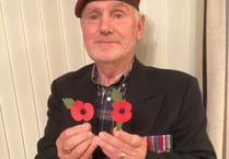 Newcastle Emlyn veteran gets behind plastic-free poppy