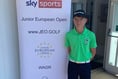 Teen golfer Matty Griffiths impresses at Junior European Open