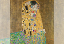 Film all about Gustav Klimt's The Kiss comes to Cardigan's Mwldan
