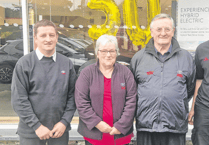 Three generations of family-run dealership in Harlech celebrate five decades