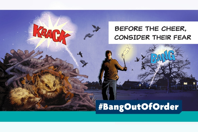 The RSPCA has launched its #BangOutOfOrder campaign with a series of cartoons
