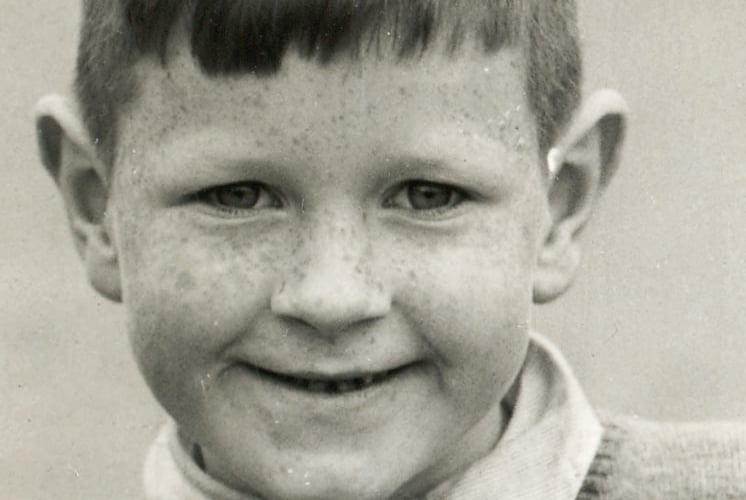 no011123 Dafydd at Ysgol Gynradd Brynaman, aged about 5