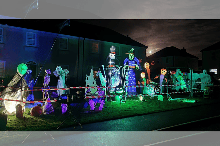 Spooky display returns to Ceredigion village | cambrian-news.co.uk