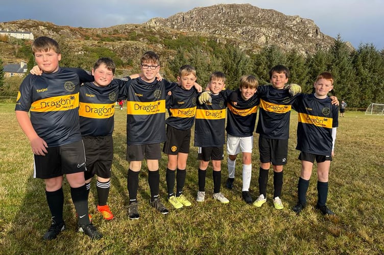 Nefyn Unedig Youths new kit