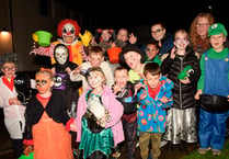 Little terrors haunt the streets of Dolgellau on Halloween