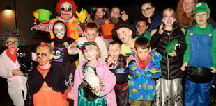 Little terrors haunt the streets of Dolgellau on Halloween