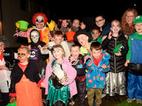 Little terrors haunt the streets of Dolgellau on Halloween