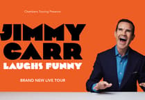 Comedian Carr returns to Aberystwyth for two show night
