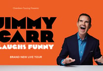 Comedian Carr returns to Aberystwyth for two show night