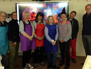 MP pays visit to new community pop-up café