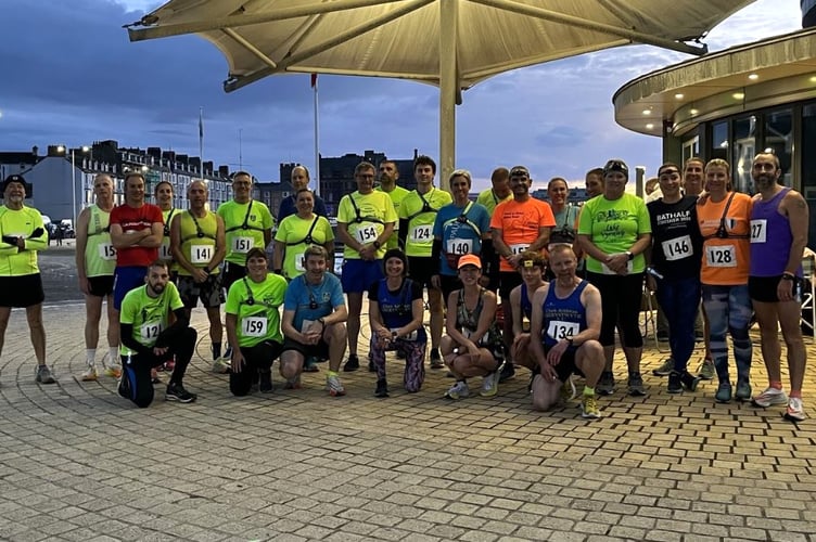 Aber runners ready for the Ron Cullum five-mile challenge 2023
