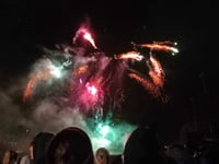 Aberystwyth firework display goes out with a bang