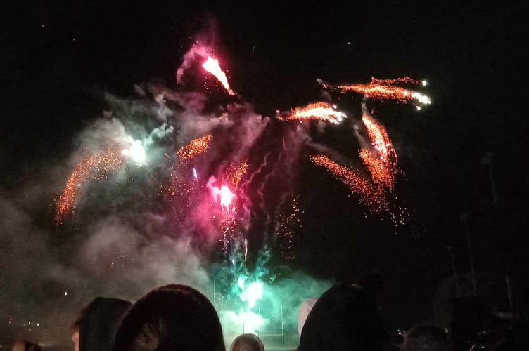 Aberystwyth Round Table firework display