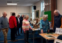 Art group's charity sale raises £600