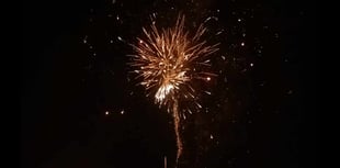 Crowds enjoy Bow Street fireworks
