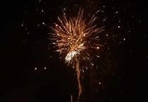 Crowds enjoy Bow Street fireworks