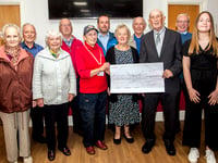Groups raise over £3,000 for Wales Air Ambulance