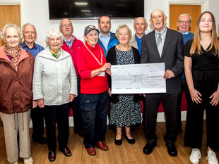 Groups raise over £3,000 for Wales Air Ambulance