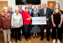 Groups raise over £3,000 for Wales Air Ambulance