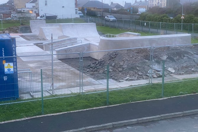 Tywyn skatepark will open ahead of schedule