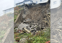 Resident's concern following landslide near Aberystwyth harbour