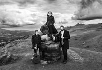 Folk band Alaw are coming to Cardigan